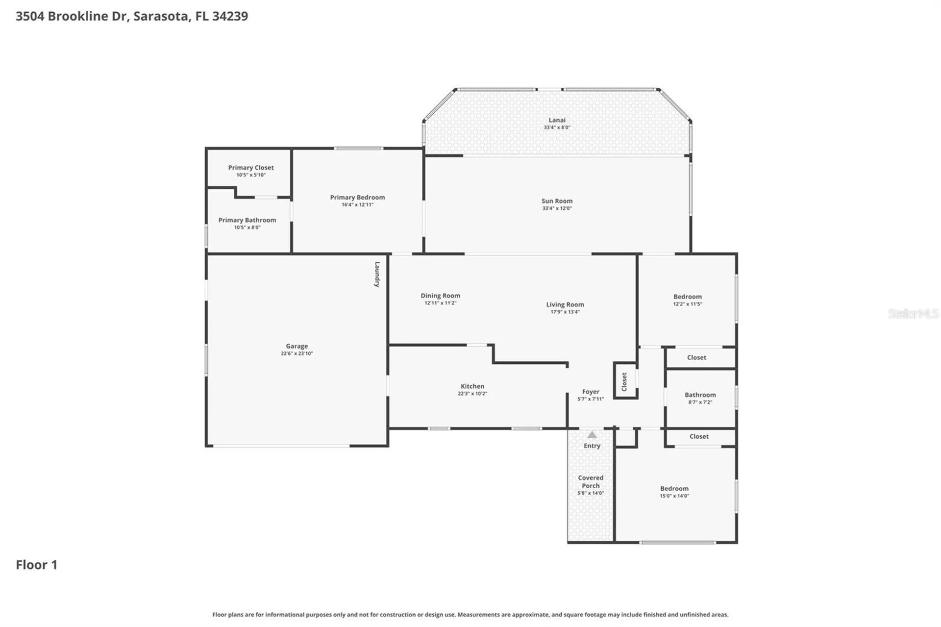 3504 Brookline Drive Sarasota FL 34239