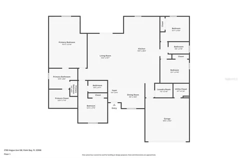 2769 Hague Street SW Palm Bay FL 32908