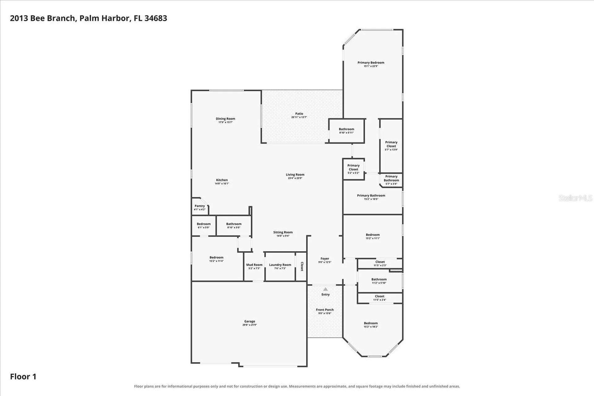 2013 Bee Branch Court Palm Harbor FL 34683