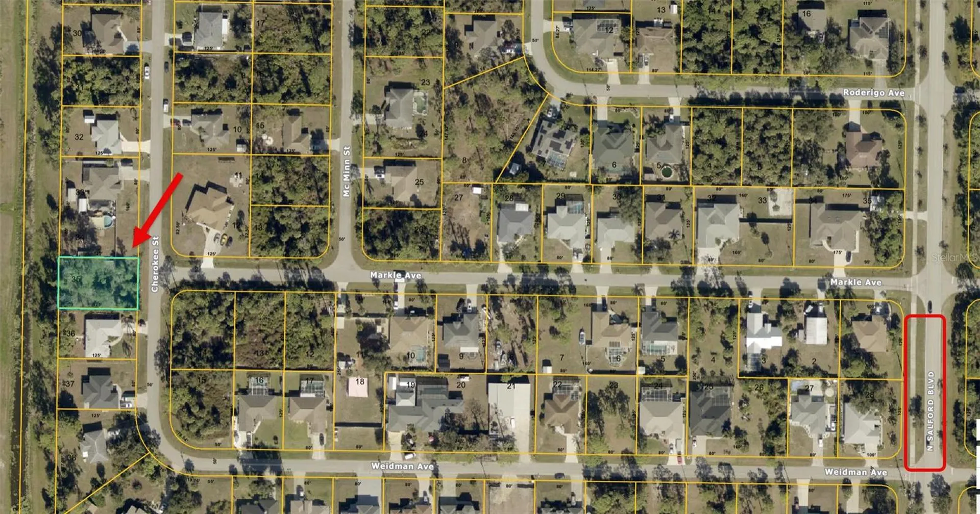 Cherokee Street North Port FL 34286