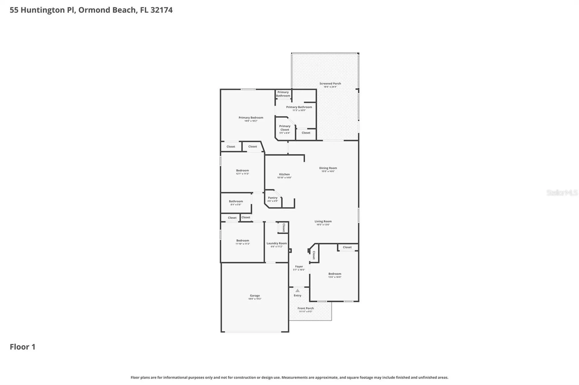 55 Huntington Place Ormond Beach FL 32174