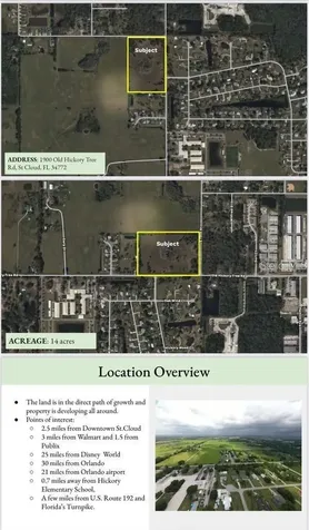Old Hickory Tree Road St Cloud FL 34772