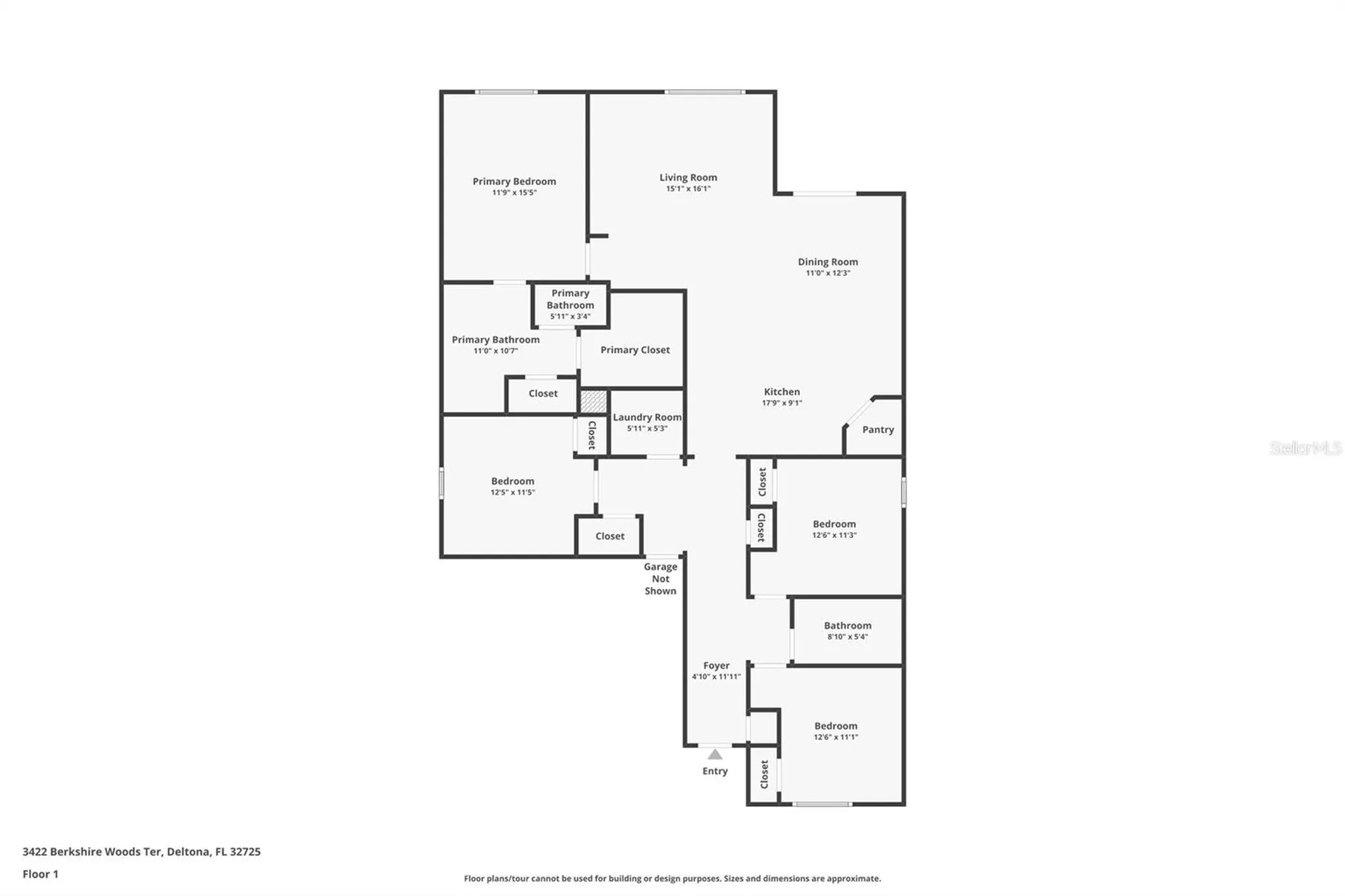 3422 Berkshire Woods Terrace Deltona FL 32725
