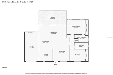 10137 Mason Dixon Circle Orlando FL 32821