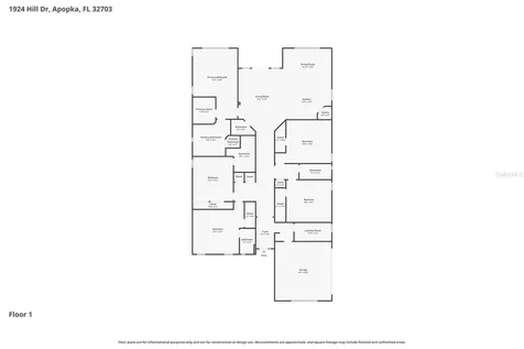 1924 Hill Drive Apopka FL 32703