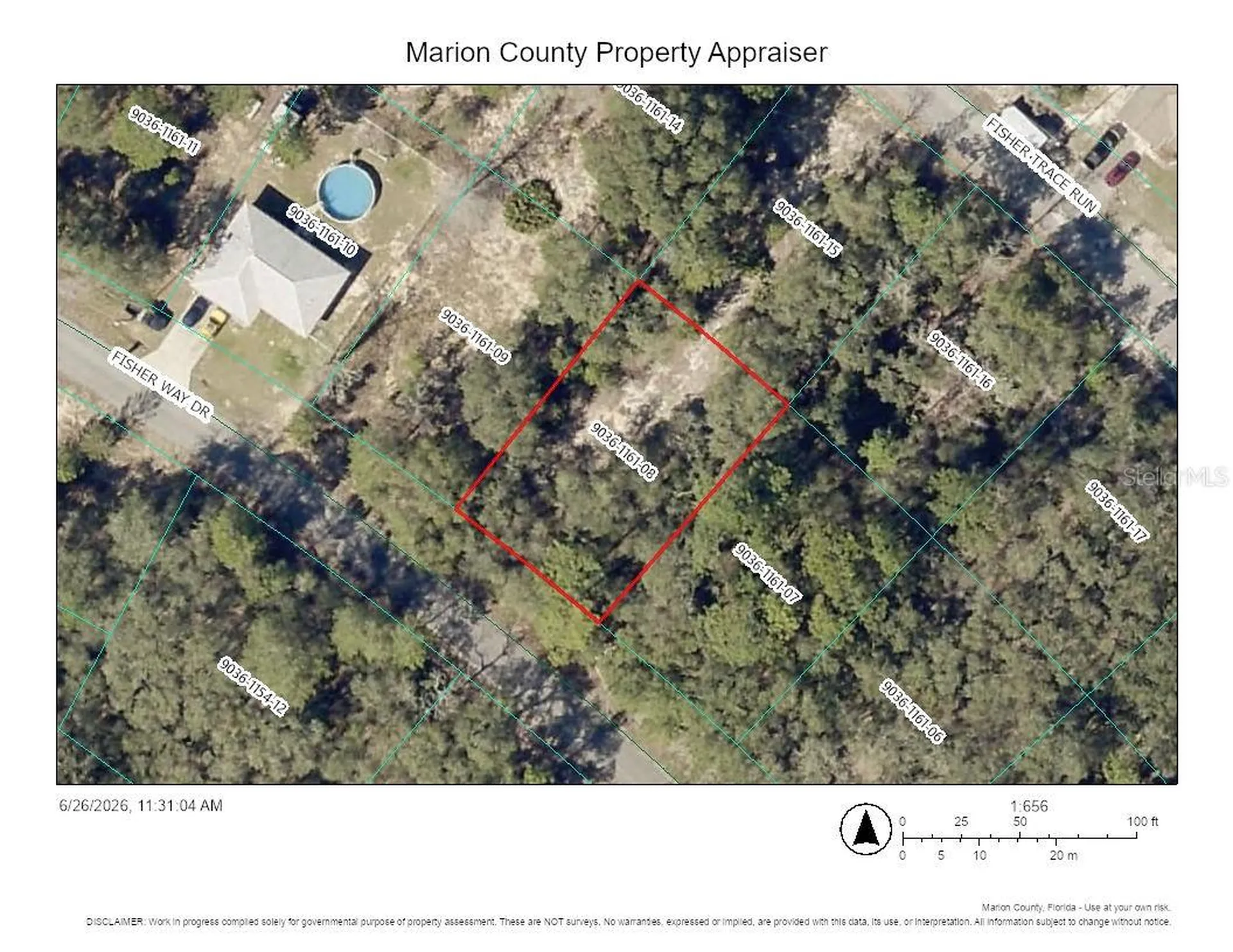 Tbd Fisher Way Drive Ocklawaha FL 32179
