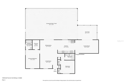 11033 Salt Tree Drive Port Richey FL 34668