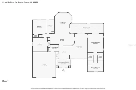 25106 Bolivar Drive Punta Gorda FL 33983