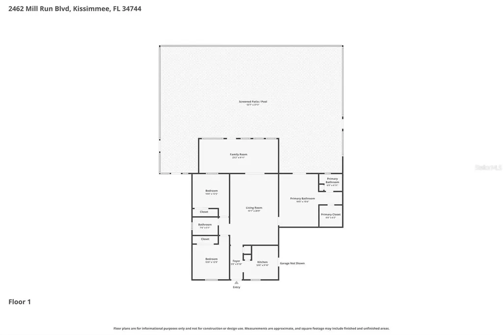 2462 Mill Run Boulevard Kissimmee FL 34744