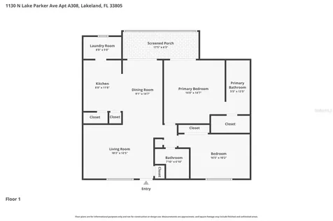 1130 N Lake Parker Avenue Lakeland FL 33805