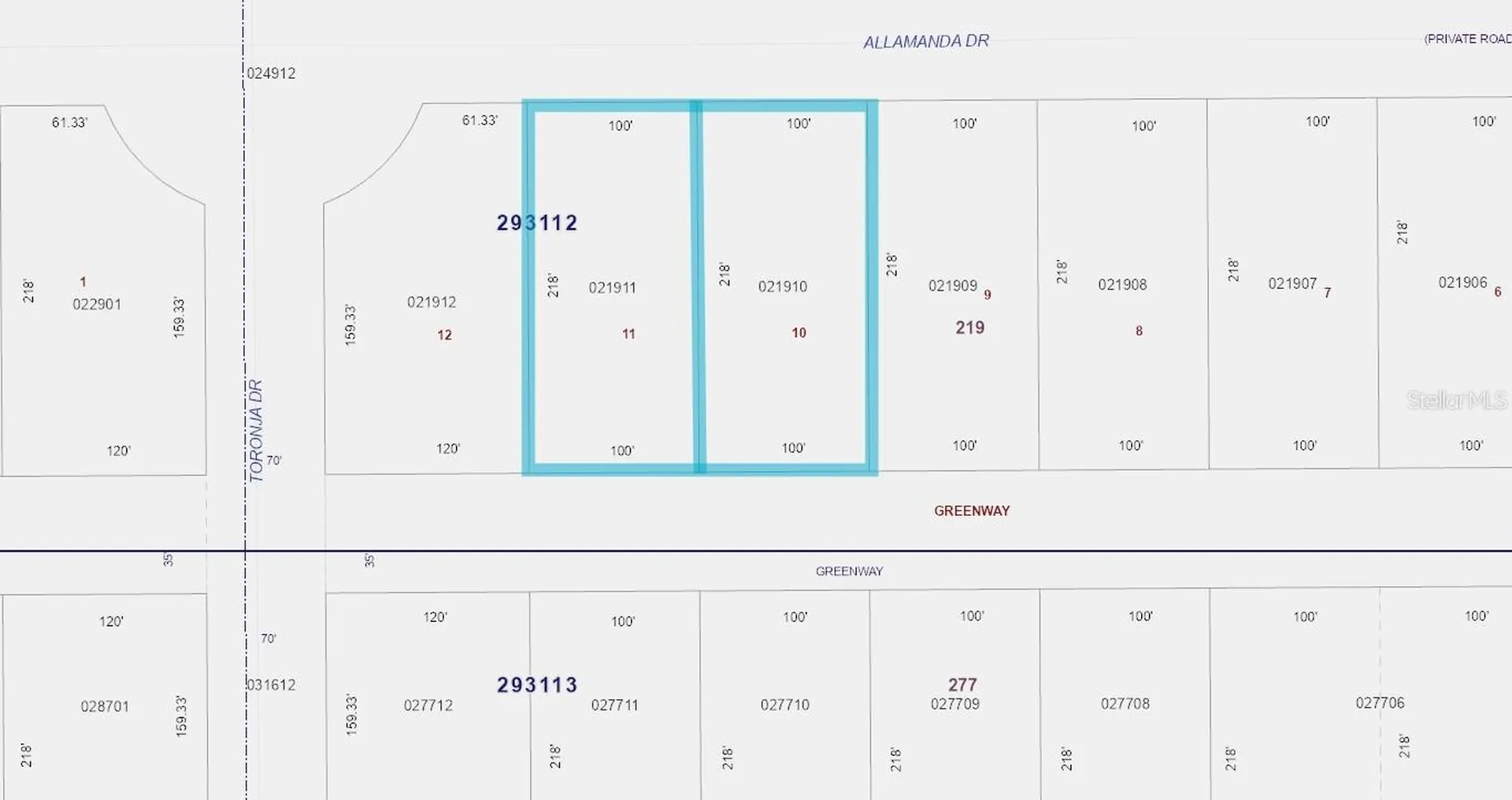 819 & 821 Allamanda Drive Indian Lake Estates FL 33855