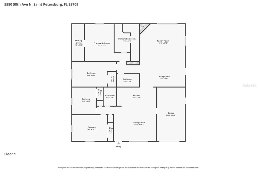 5580 58th Avenue N St Petersburg FL 33709