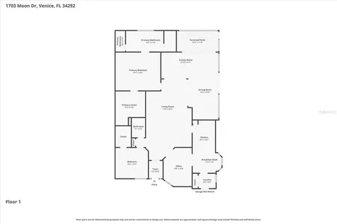 1703 Moon Drive Venice FL 34292