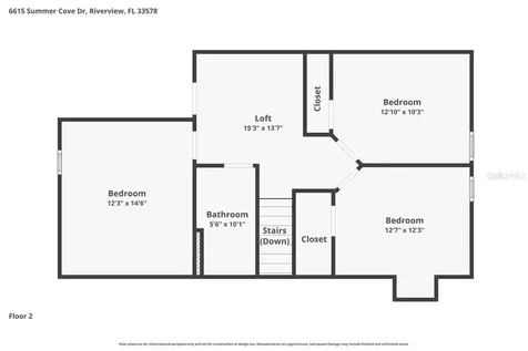 6615 Summer Cove Drive Riverview FL 33578