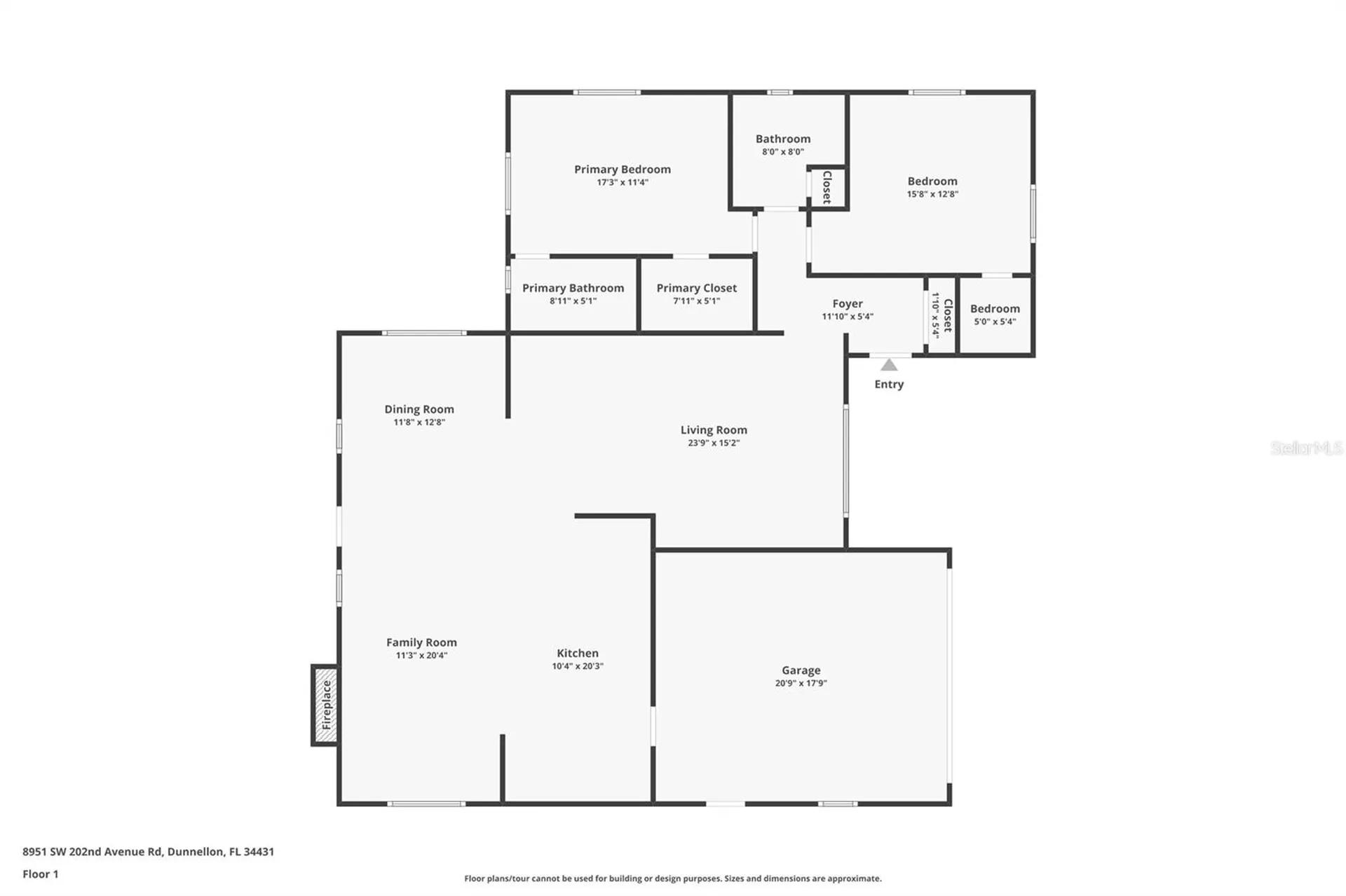 8951 SW 202nd Avenue Road Dunnellon FL 34431