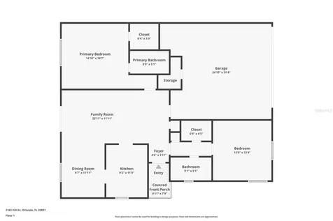 2163 Dill Drive Orlando FL 32837