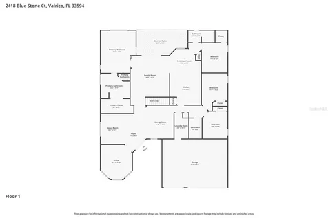 2418 Blue Stone Court Valrico FL 33594