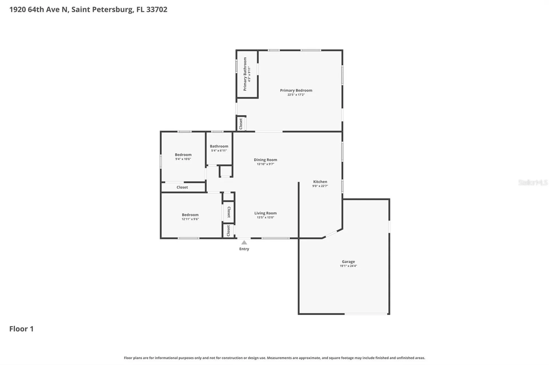 1920 64th Avenue N St Petersburg FL 33702