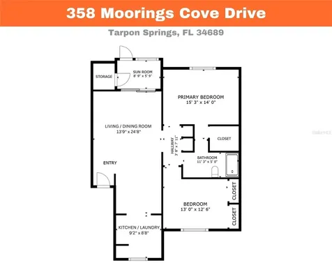 358 Moorings Cove Drive Tarpon Springs FL 34689