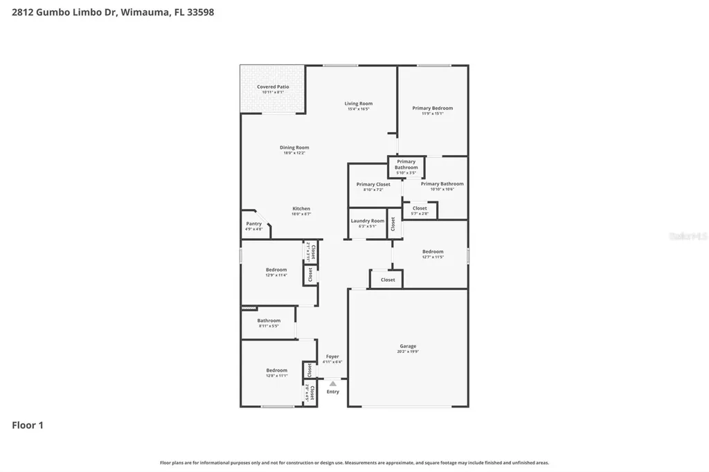 2812 Gumbo Limbo Drive Wimauma FL 33598