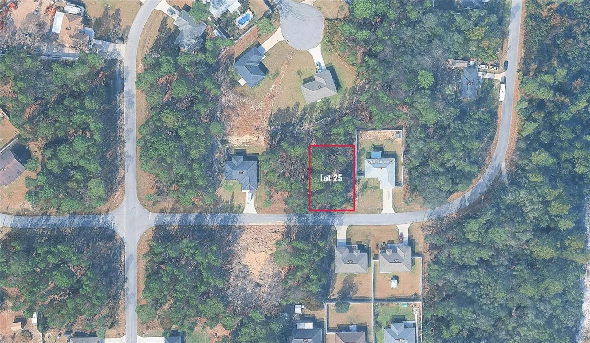 Tbd Lot 25 Oak Lane Circle Ocala FL 34472