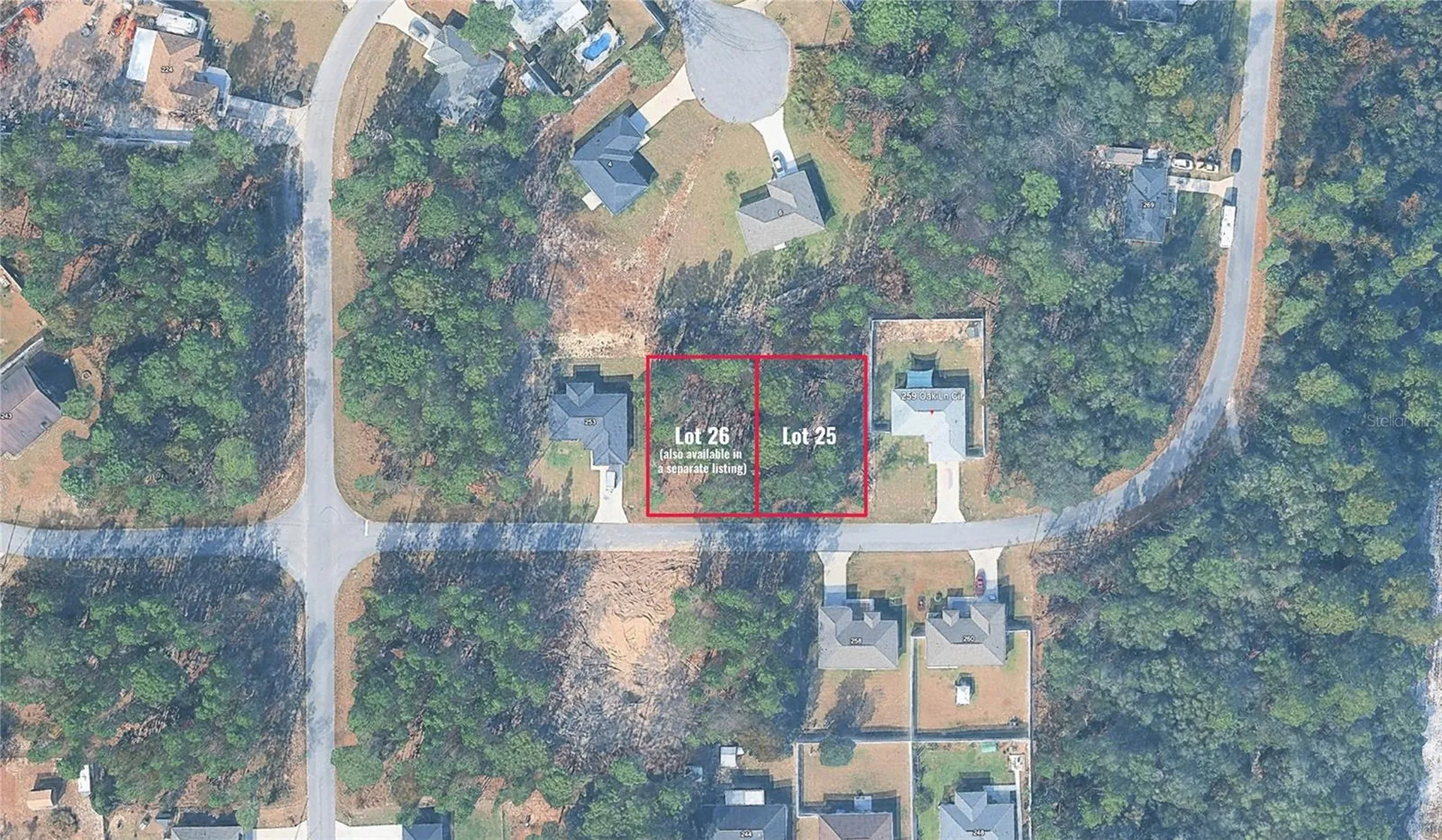 Tbd Lot 25 Oak Lane Circle Ocala FL 34472