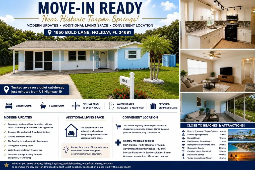 1650 Bold Lane Holiday FL 34691