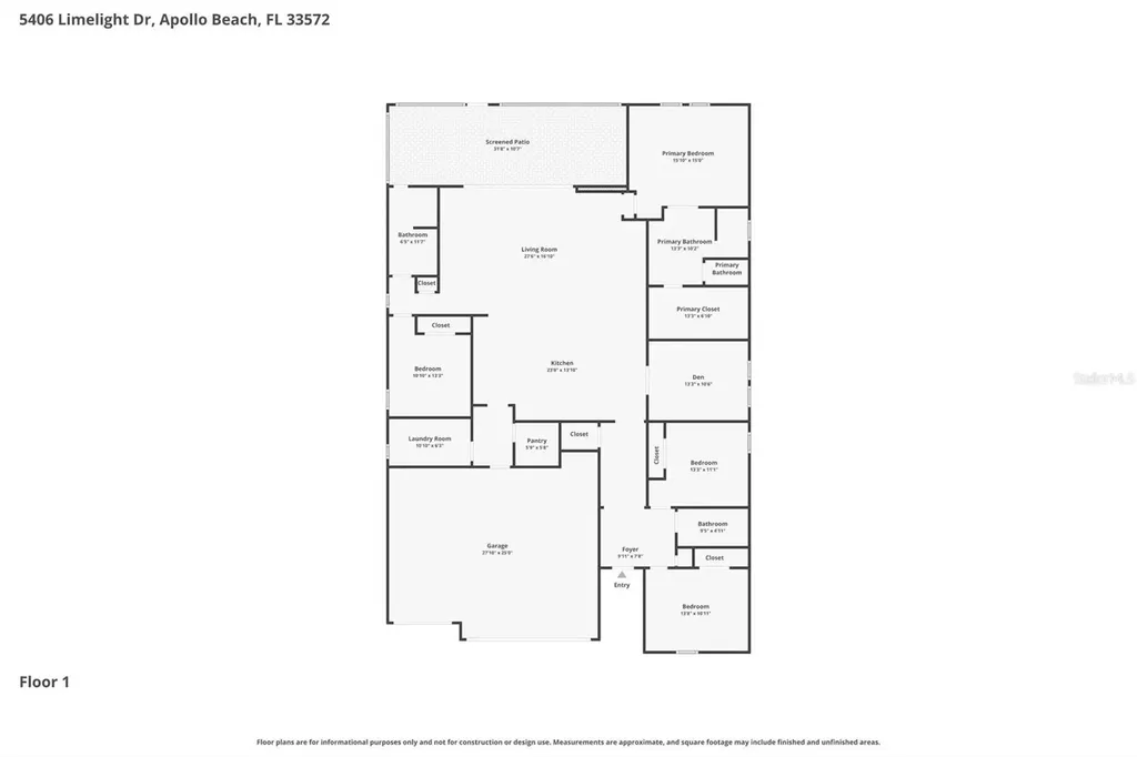 5406 Limelight Drive Apollo Beach FL 33572