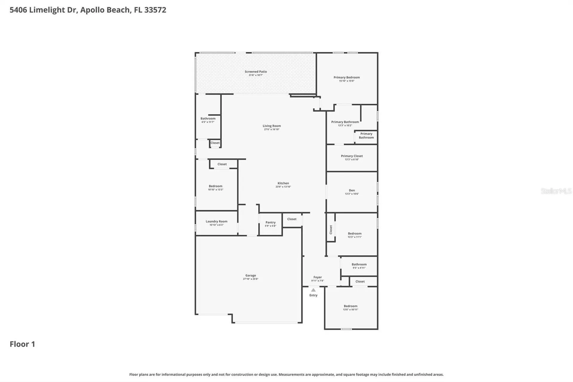5406 Limelight Drive Apollo Beach FL 33572