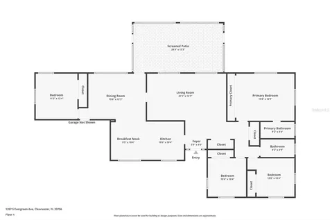 1357 S Evergreen Avenue Clearwater FL 33756