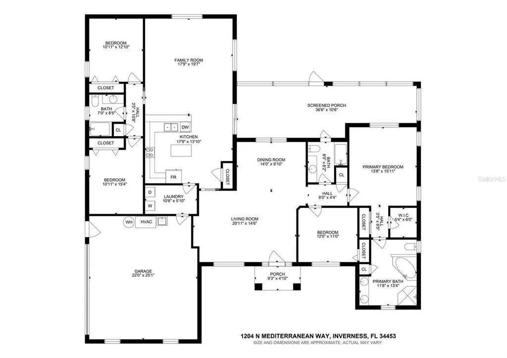 1204 N Mediterranean Way Inverness FL 34453