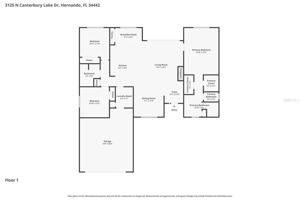 3125 N Canterbury Lake Drive Hernando FL 34442
