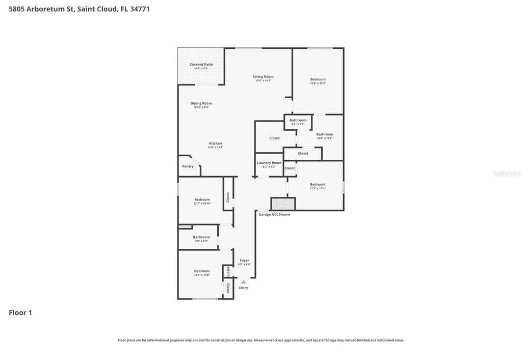 5805 Arboretum Street St Cloud FL 34771