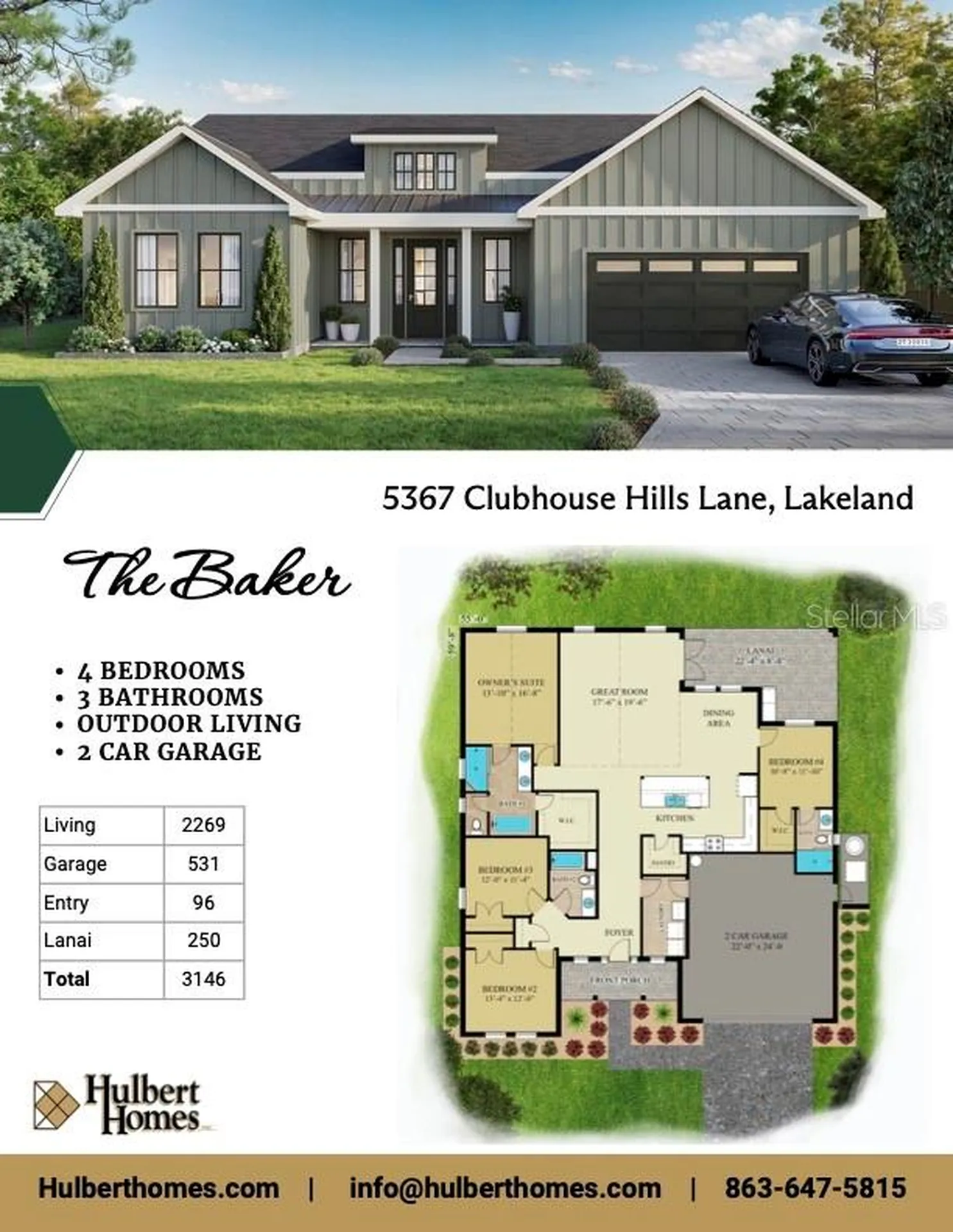 5367 Clubhouse Hills Lane Lakeland FL 33812