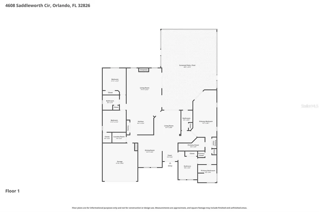 4608 Saddleworth Circle Orlando FL 32826