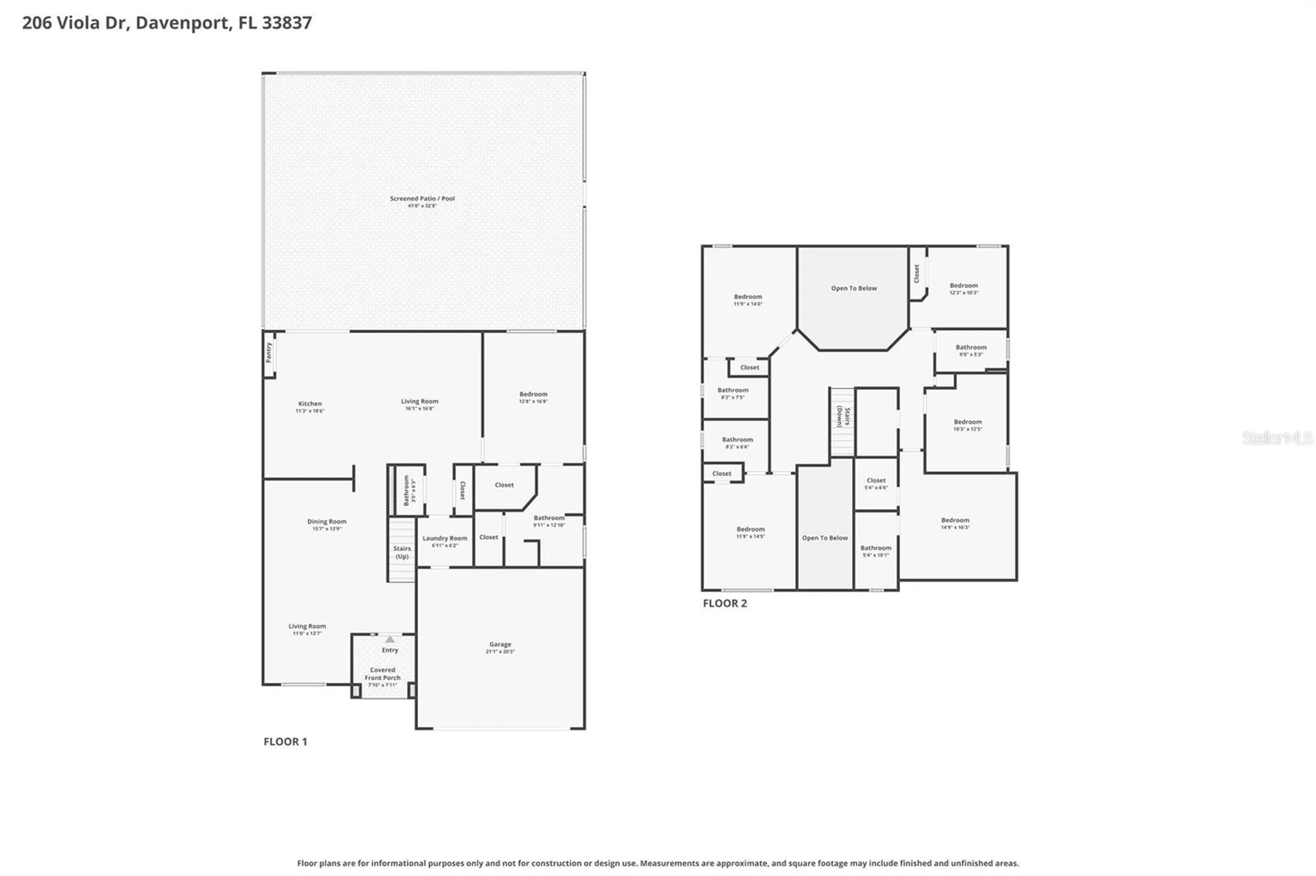 206 Viola Drive Davenport FL 33837