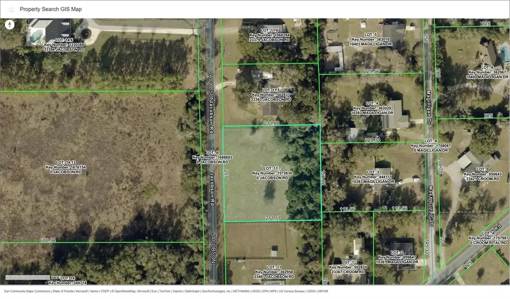 Jacobson Road Brooksville FL 34601