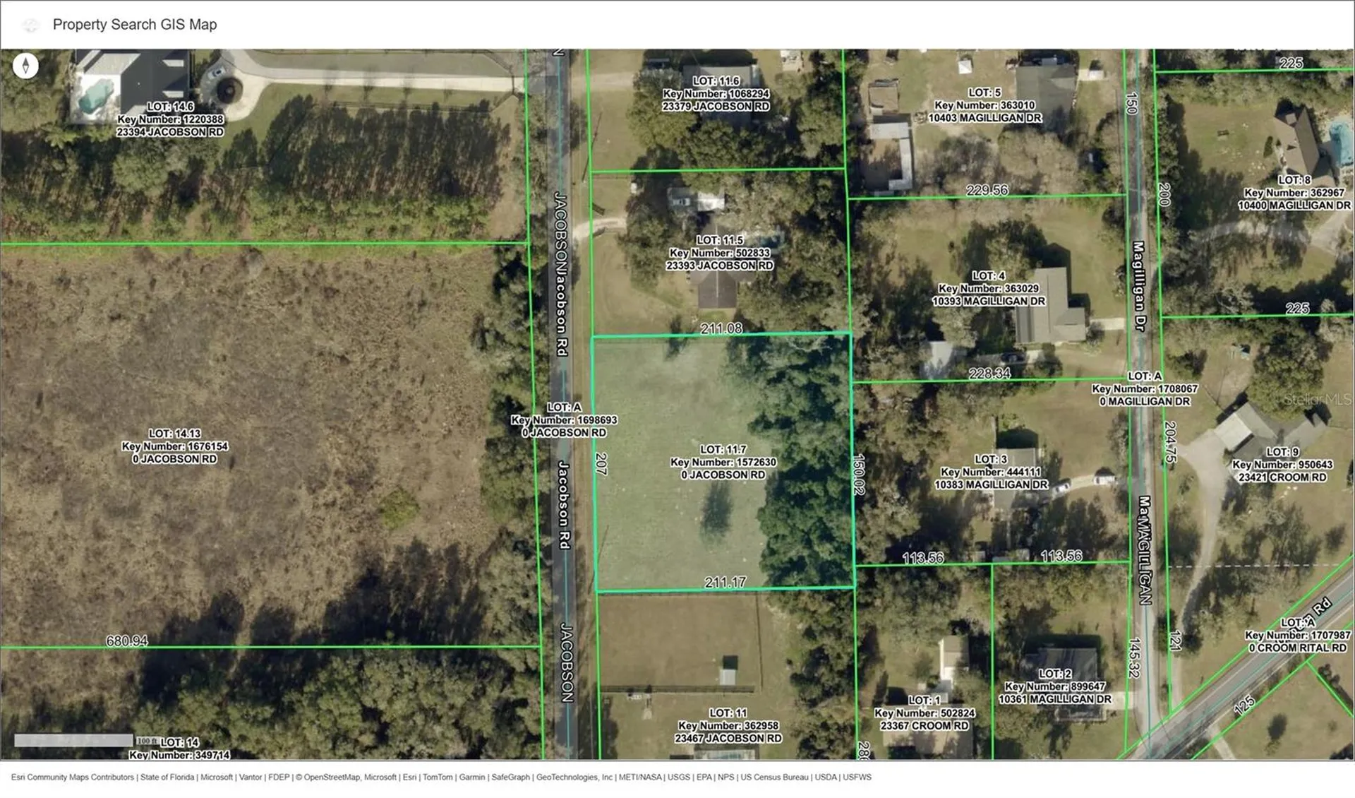 Jacobson Road Brooksville FL 34601