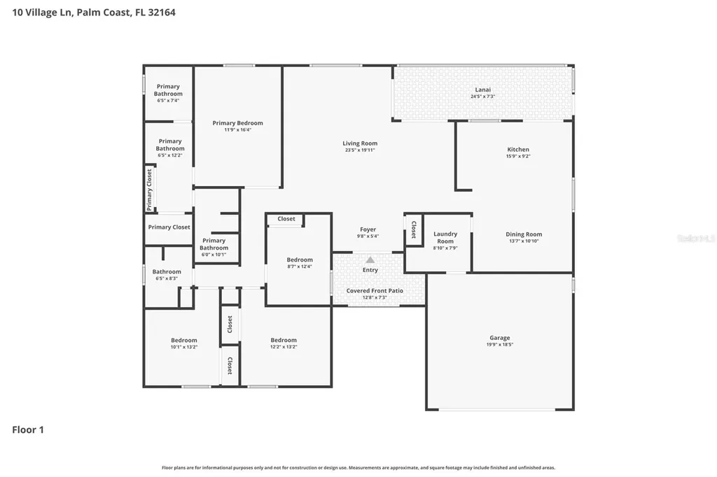 10 Village Lane Palm Coast FL 32164