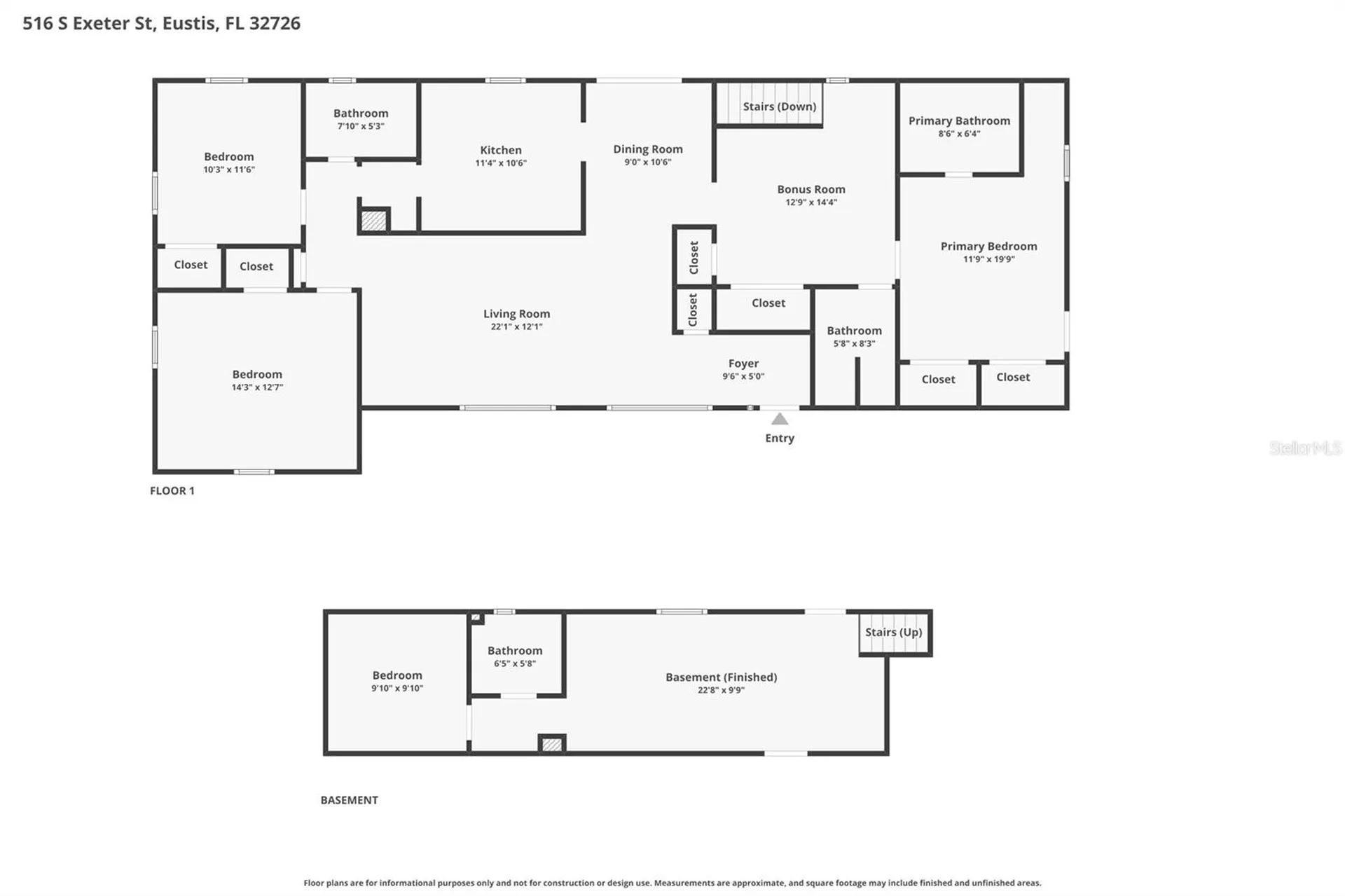 516 S Exeter Street Eustis FL 32726