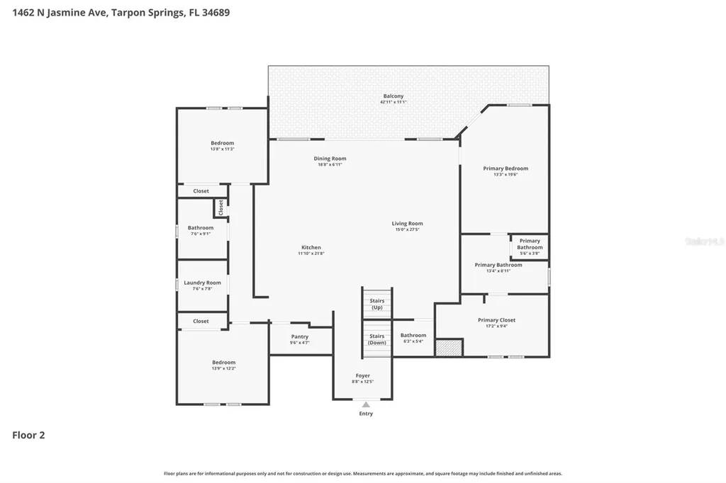 1462 N Jasmine Avenue Tarpon Springs FL 34689