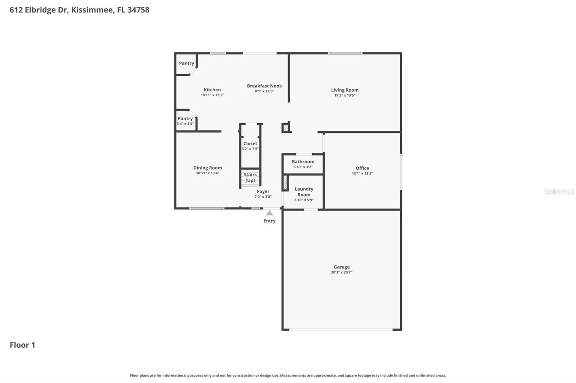 612 Elbridge Drive Kissimmee FL 34758