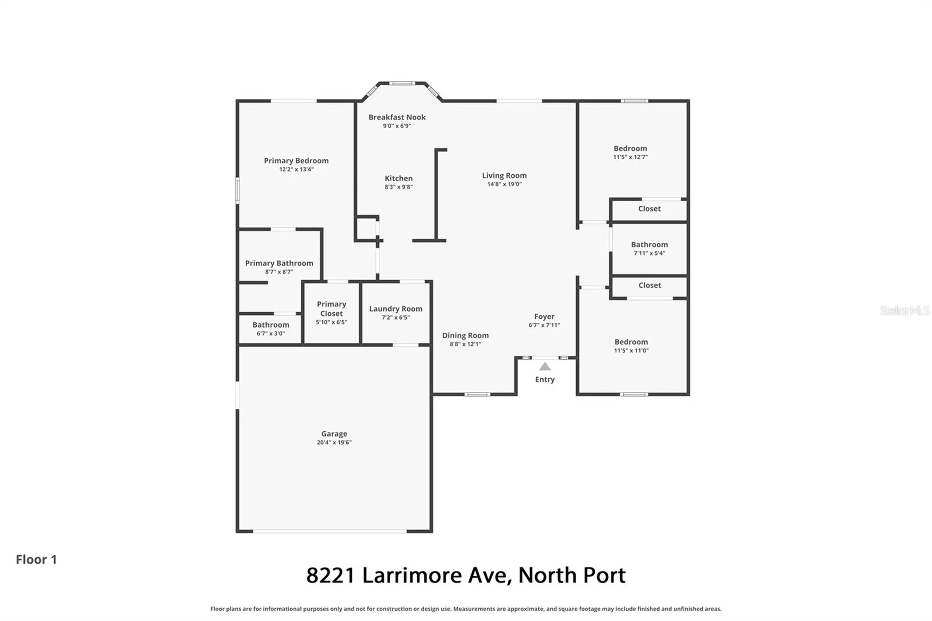 8221 Larrimore Avenue North Port FL 34291