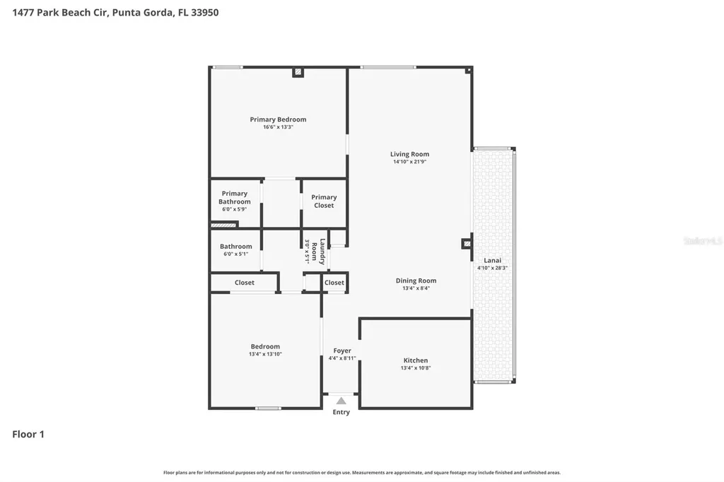 1477 Park Beach Circle Punta Gorda FL 33950
