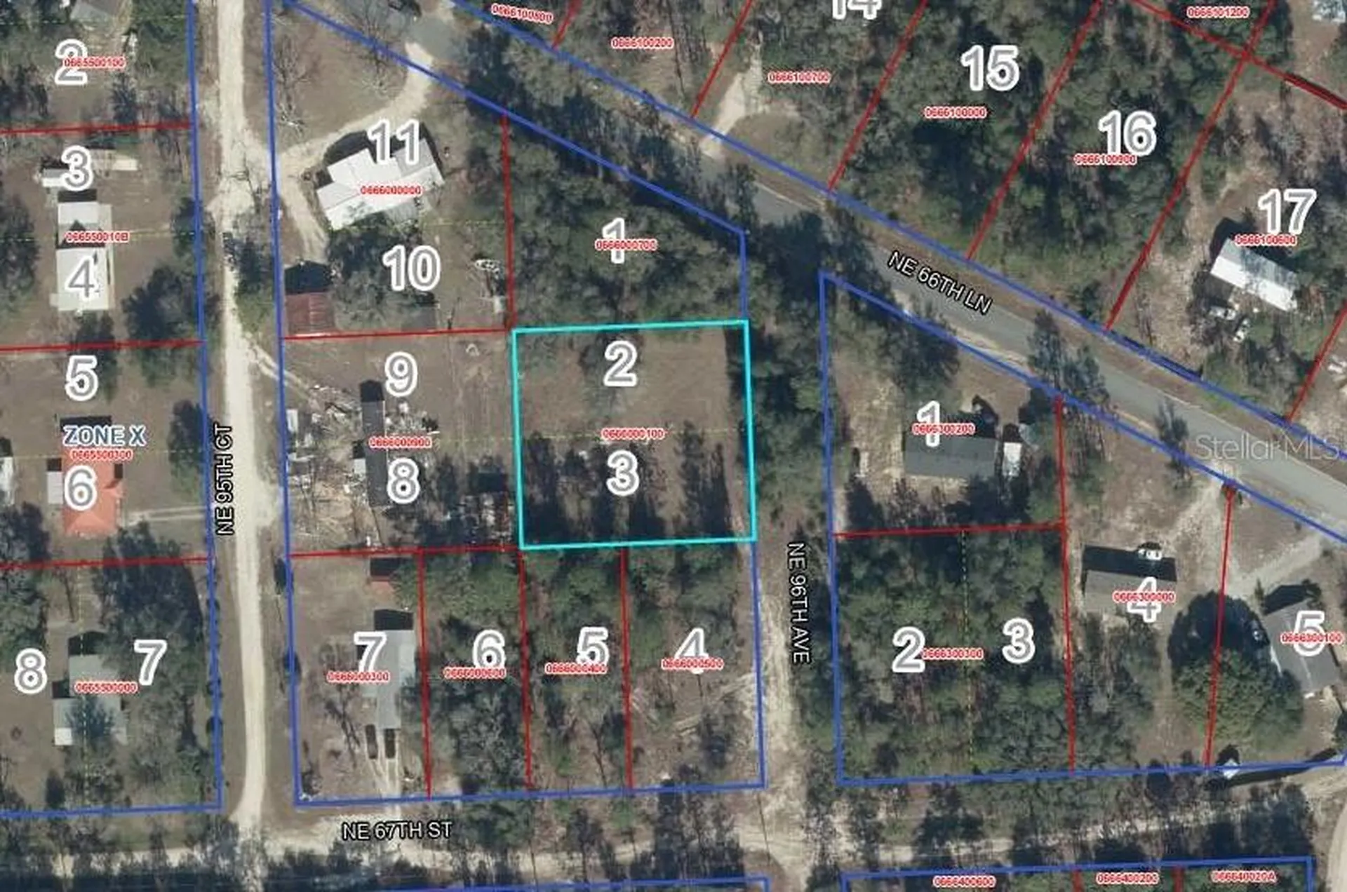 Lot 2&3 NE 95th Avenue Bronson FL 32621