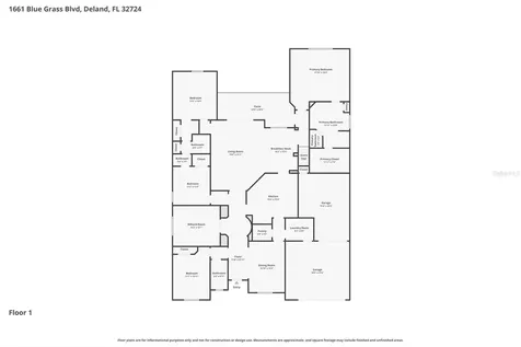 1661 Blue Grass Boulevard Deland FL 32724