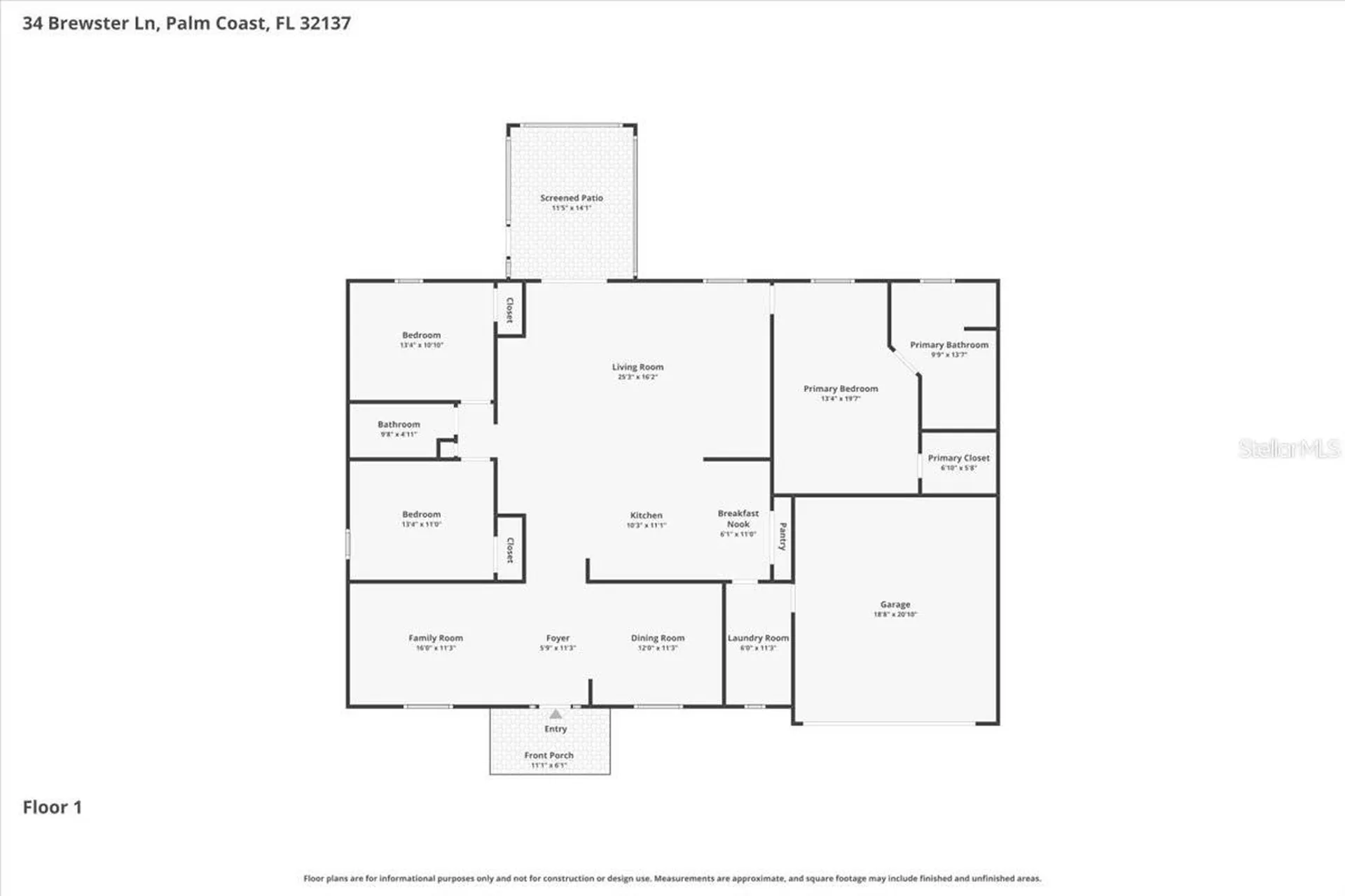 34 Brewster Lane Palm Coast FL 32137