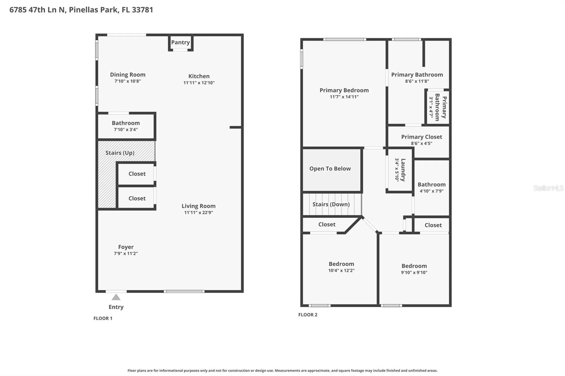 6785 47th Lane N Pinellas Park FL 33781