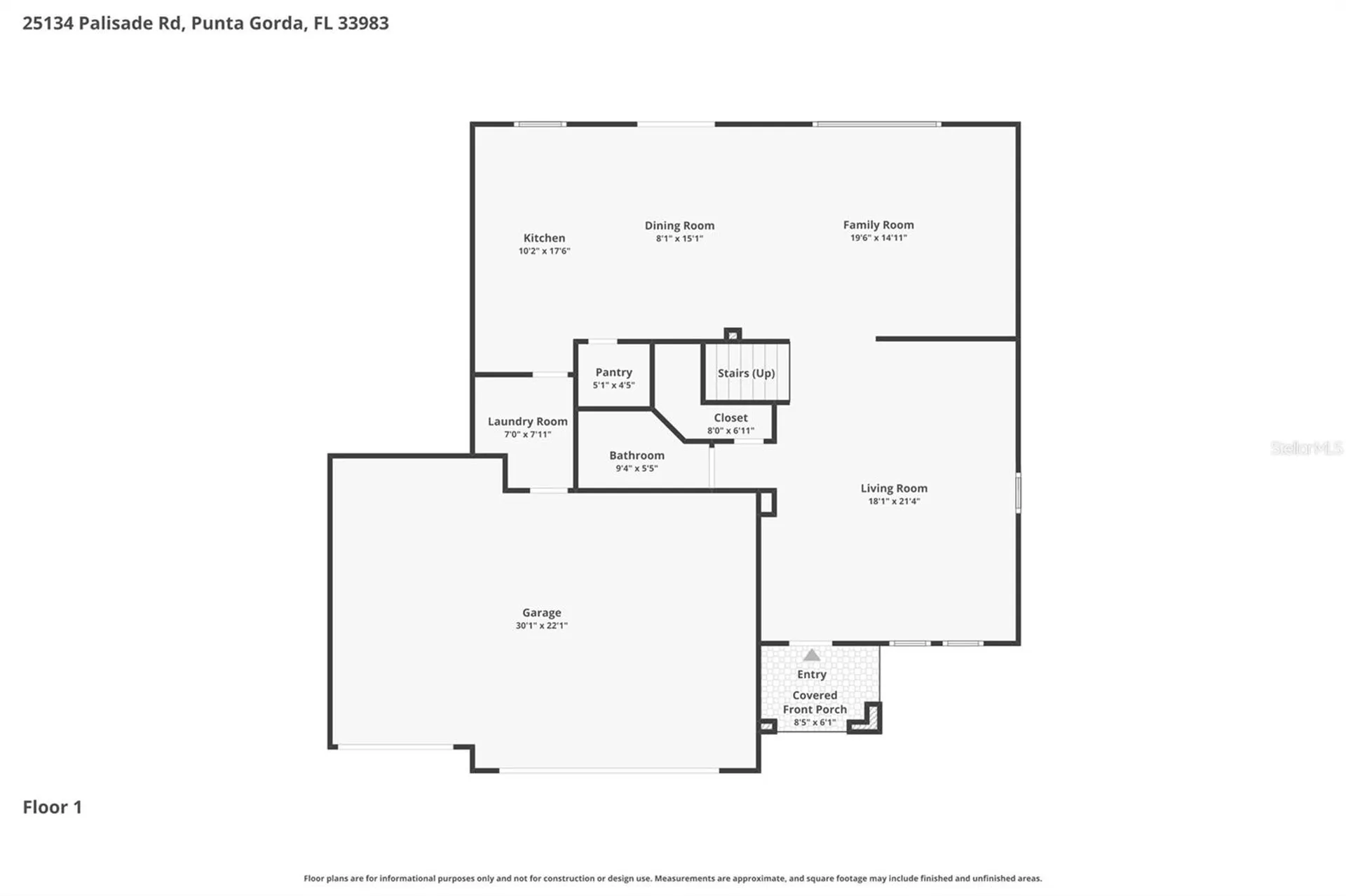 25134 Palisade Road Punta Gorda FL 33983