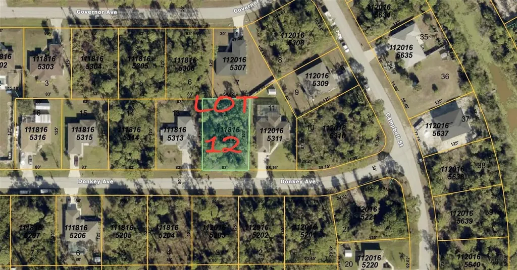 Donkey Avenue North Port FL 34288